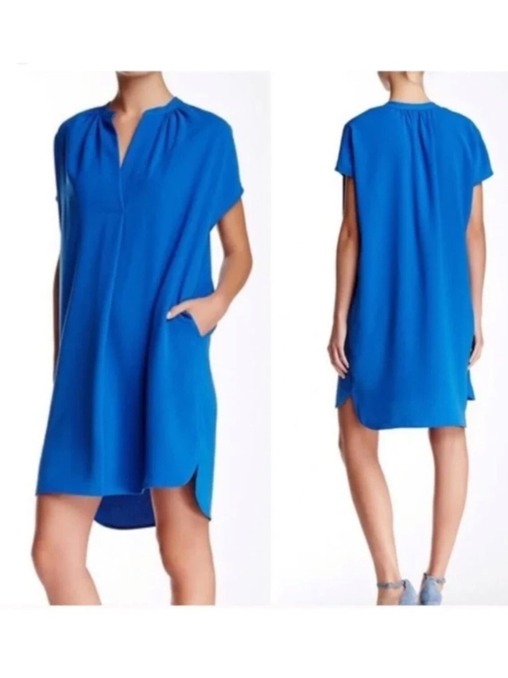 Vince Poplin Dress Size Small